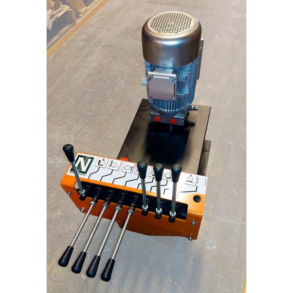 Norwood Hydraulisches Pumpensystem für Sägewerke mit Elektromotor
