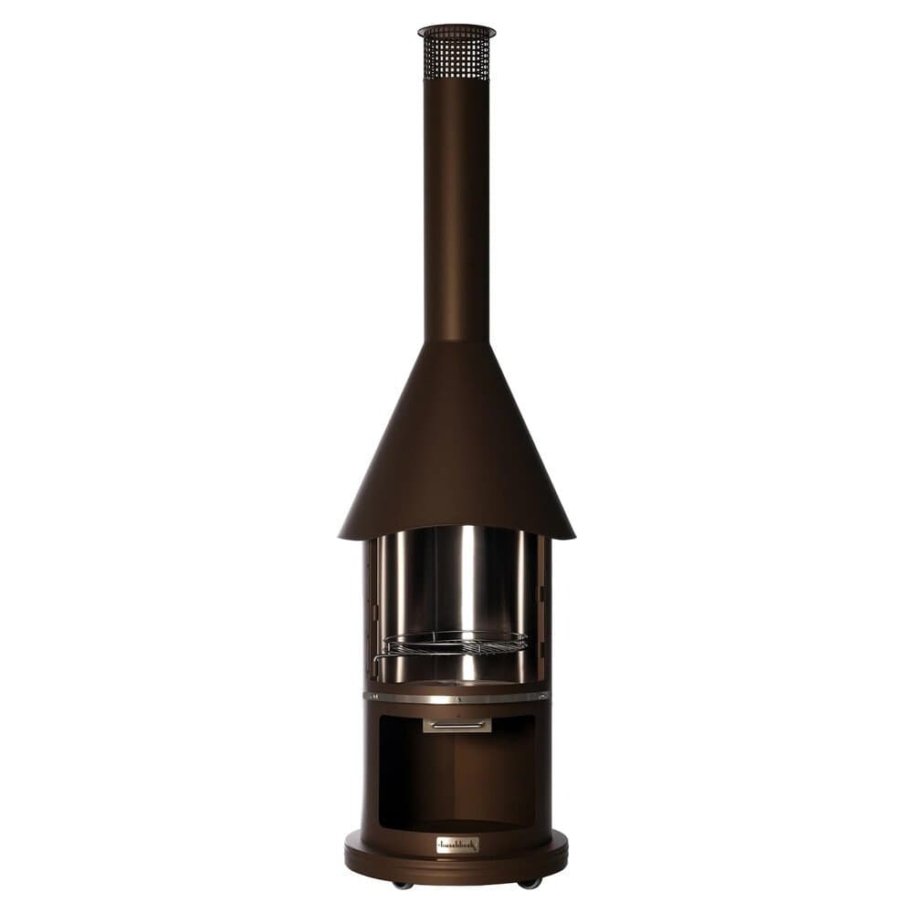 Buschbeck Grillkamin Auckland Braun Metallic