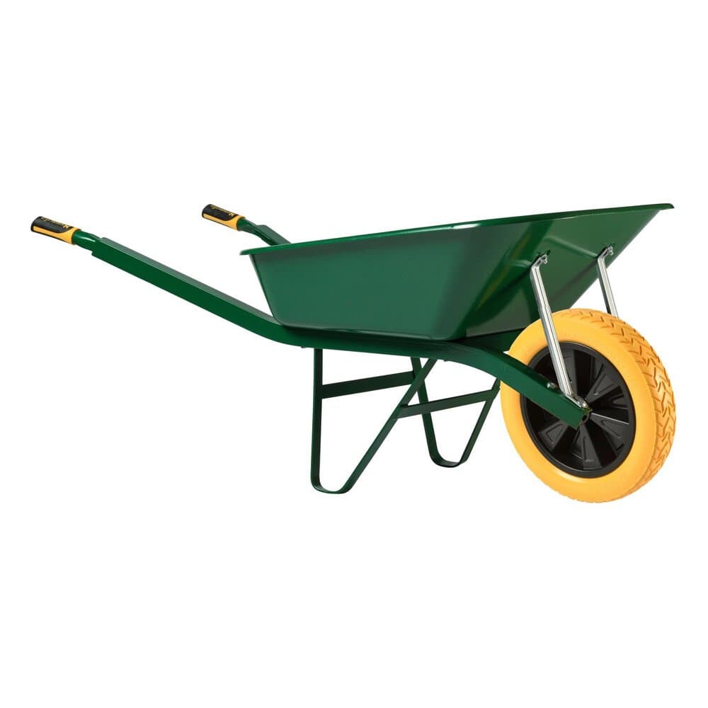 Haemmerlin Schubkarre Winkeleisen 100 l PU-Rad