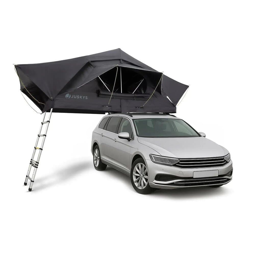 Juskys Autodachzelt Lago 140 x 240 cm Schwarz