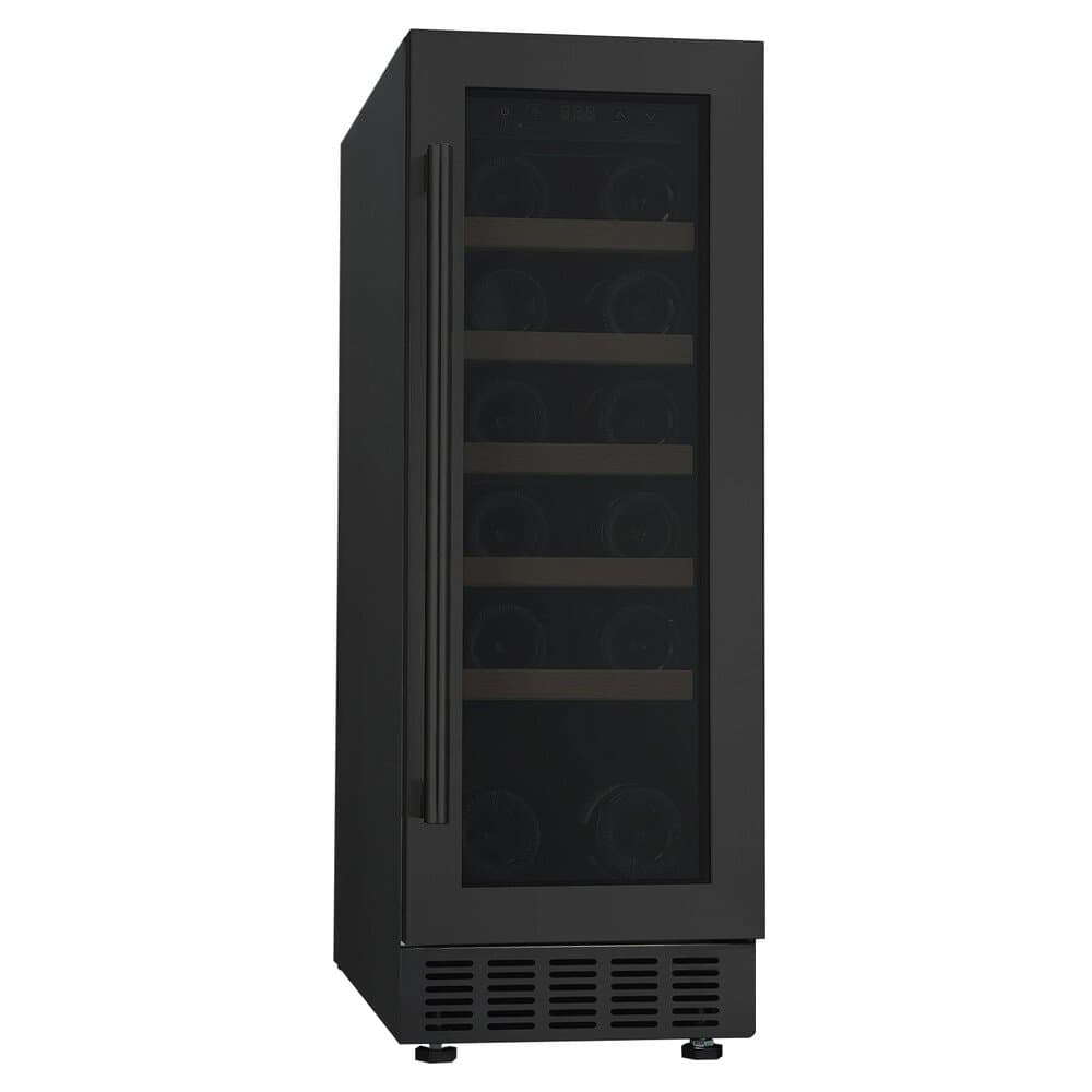 PKM Weintemperierschrank UWTS56-20G Schwarz