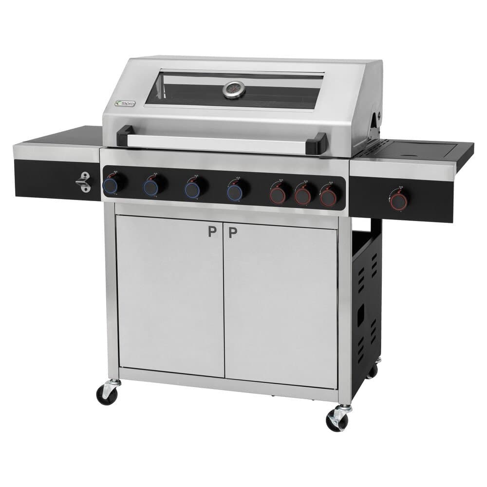 Tepro Gasgrill Keansburg Schwarz-Edelstahl