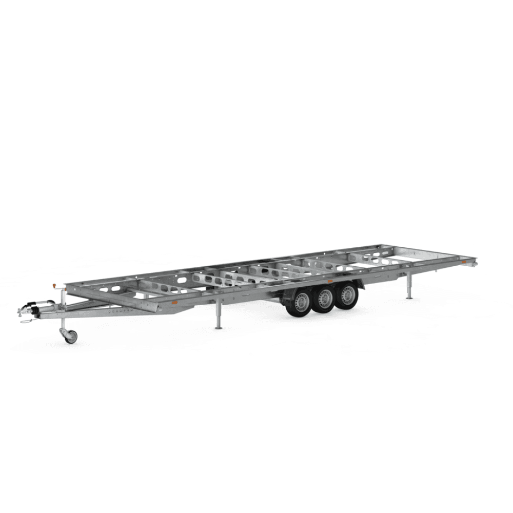 5400x2440 mm Tiny-House-Fahrwerk 3500 kg Hochlader 3-Achser Tridem