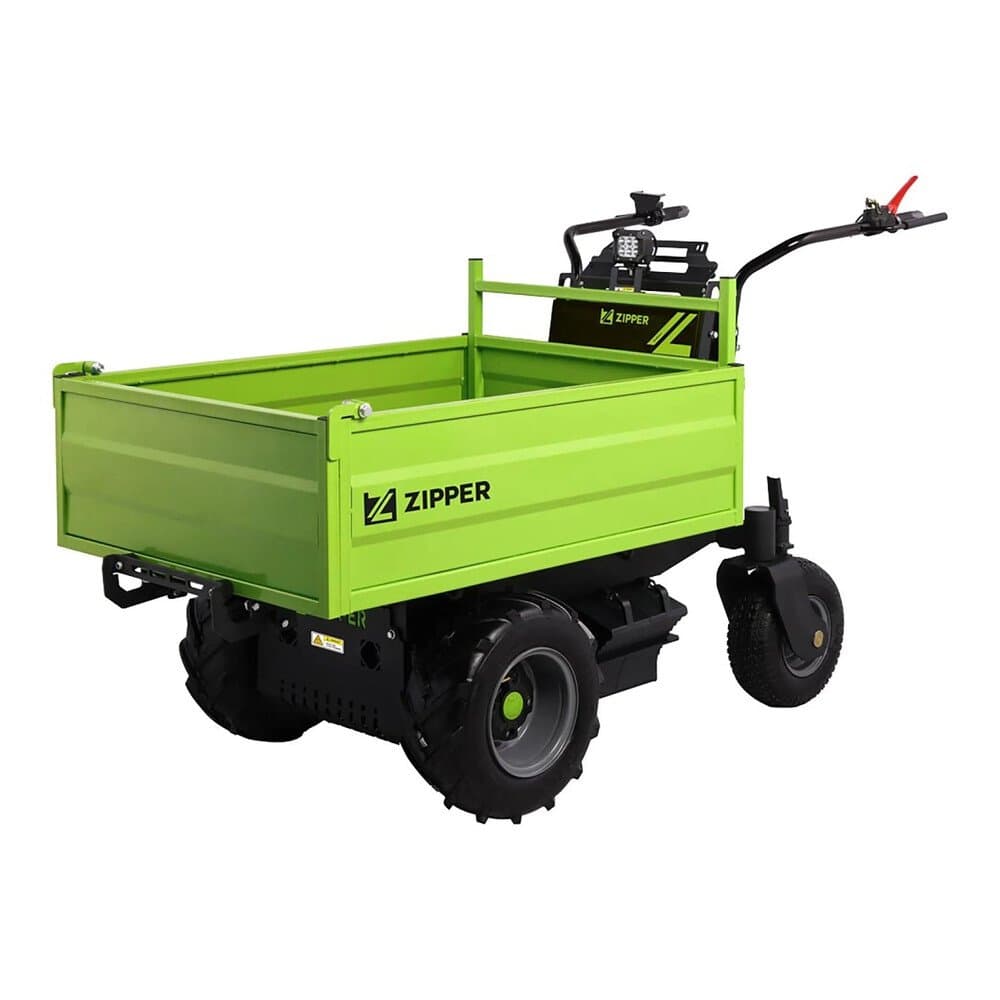 Zipper Elektro-Dumper ZI-ED600 Grün-Schwarz