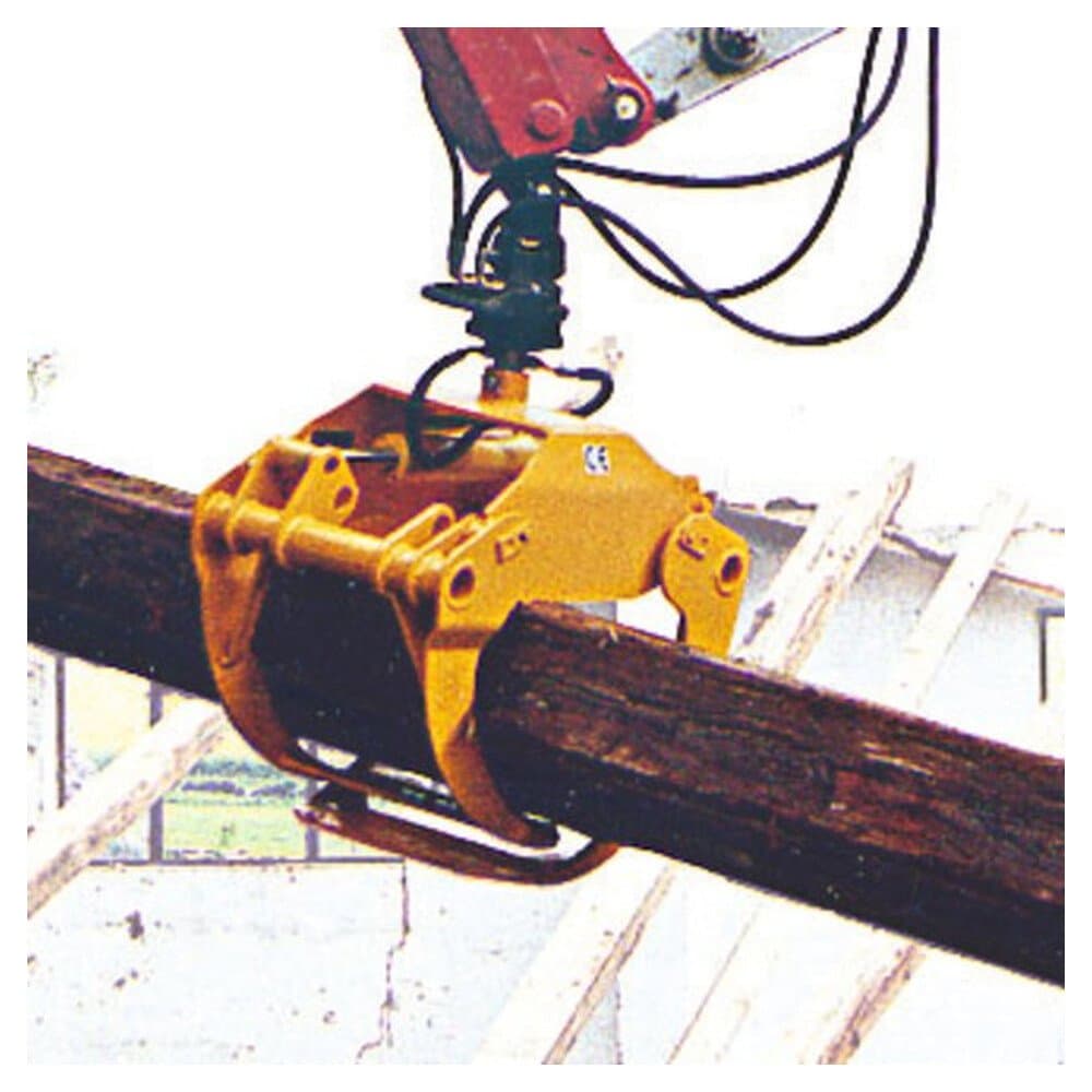 Verladezange HVZ 130/30 - fertig montiert mit Drehmotor