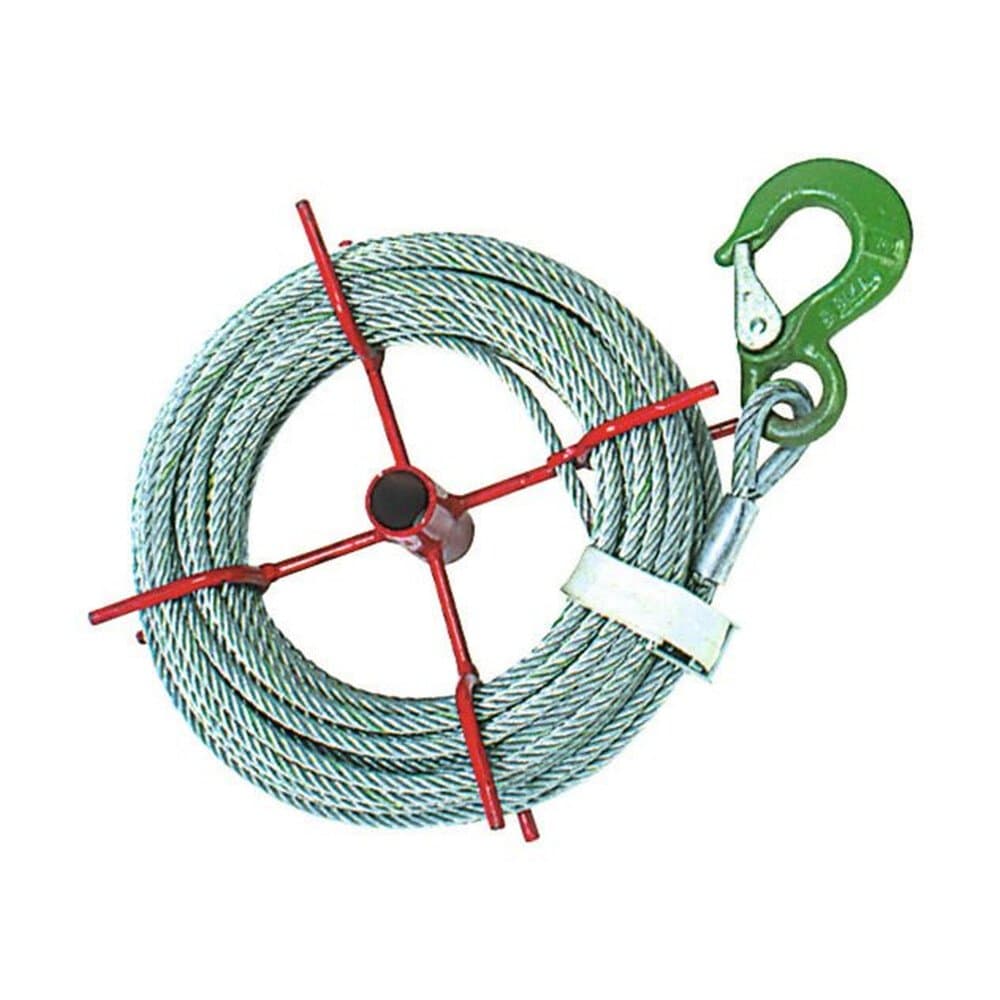 Handhaspel für Seilzugseile bis 16 mm
