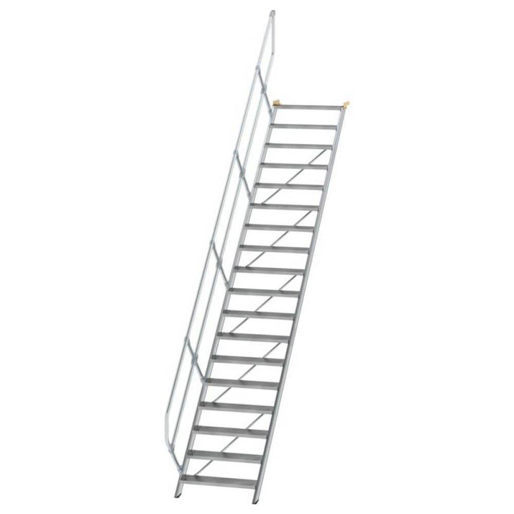 MUNK Günzburger Steigtechnik 600278 Aluminium, Stahl verzinkt Treppe