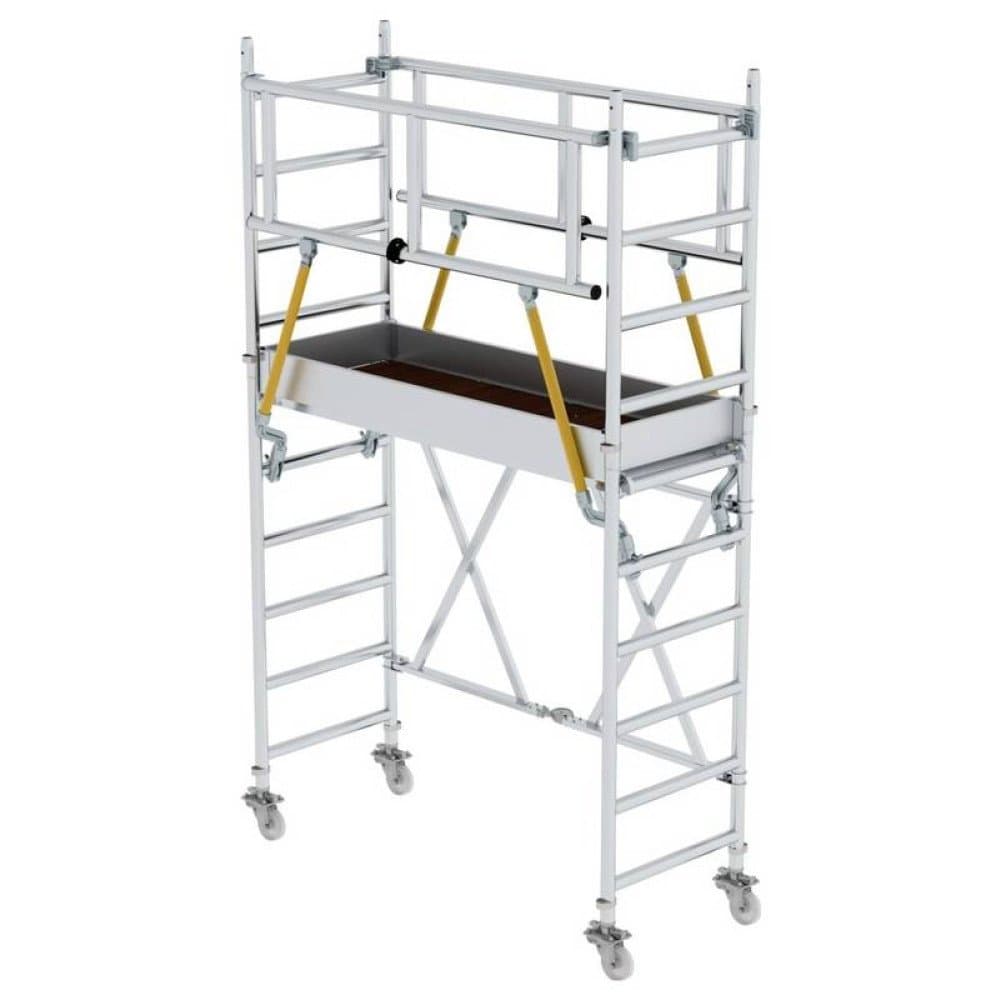 MUNK Günzburger Steigtechnik 115114 Aluminium Klappgerüst