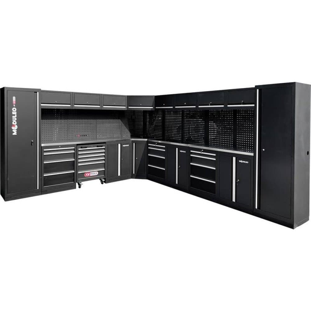KS Tools 866.6280 Werkstatt-Schranksystem (B x H x T) 3400 x 1890 x 500 mm Schwarz/Grau