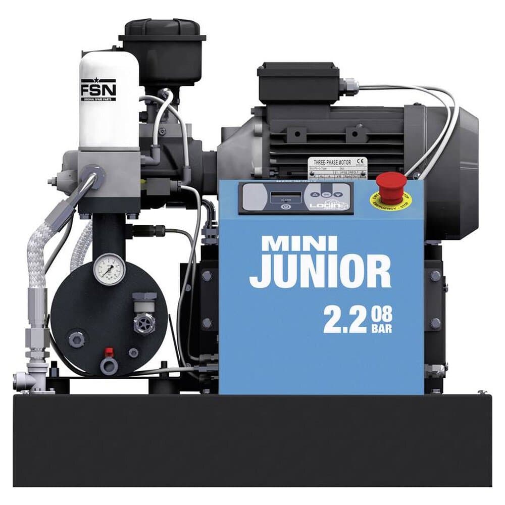 Aerotec Druckluft-Schraubenbasis mini JUNIOR 2,2-08 M / 230 V 8 bar
