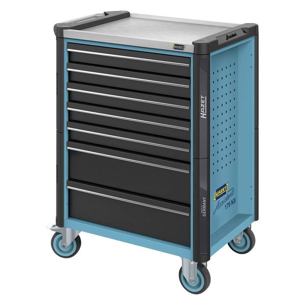 Hazet 179NX-8/314 Werkstattwagen Herstellerfarbe: Schwarz, Blau