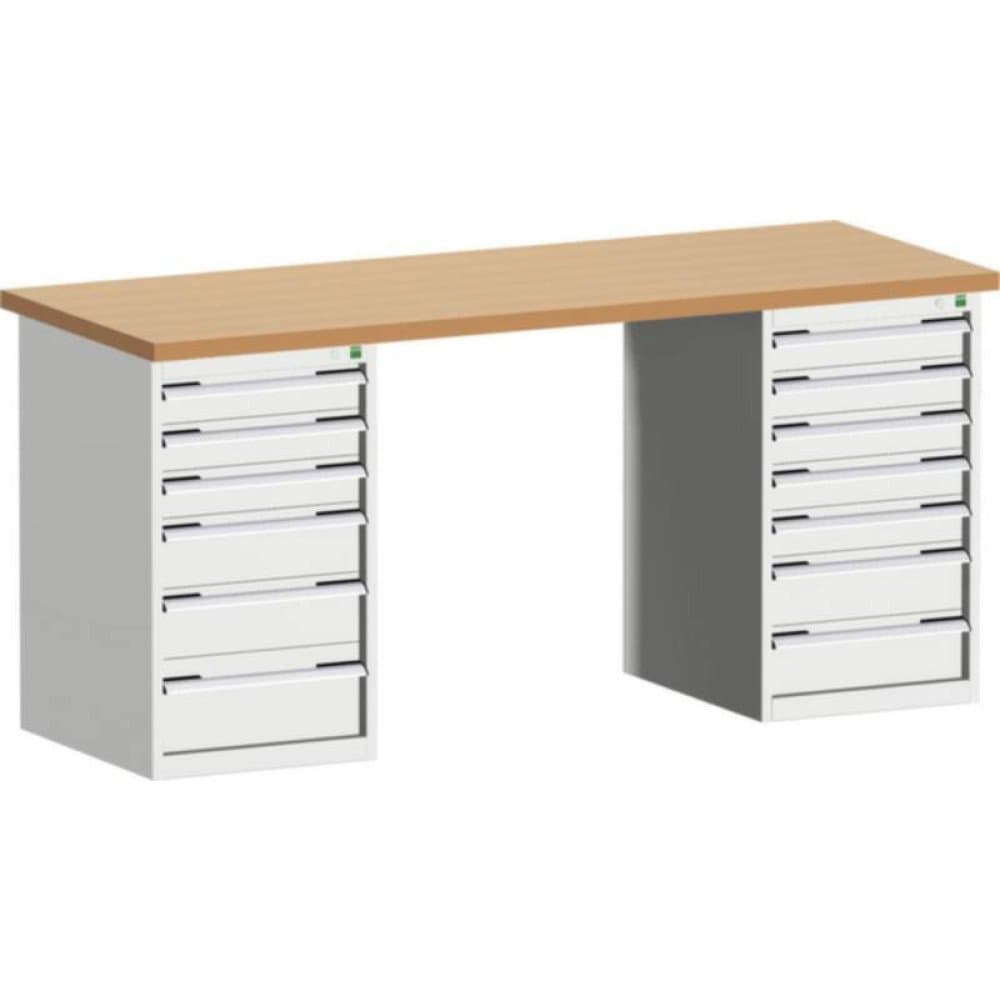 Bott 41003518.16V Werkbank (B x H x T) 2000 x 940 x 750 mm Lichtgrau