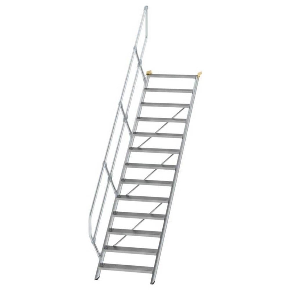 MUNK Günzburger Steigtechnik 600273 Aluminium, Stahl verzinkt Treppe