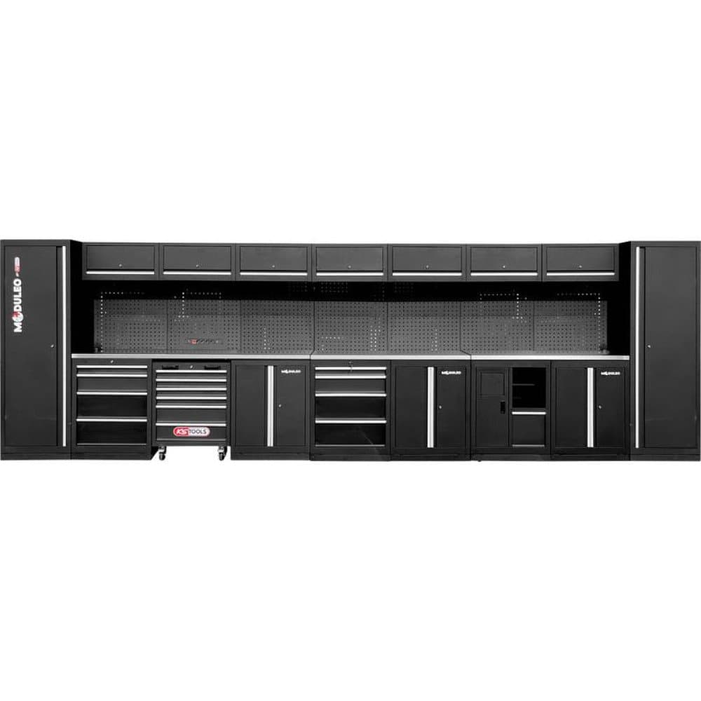 KS Tools 866.6265 Werkstatt-Schranksystem (B x H x T) 5960 x 1890 x 500 mm Schwarz/Grau