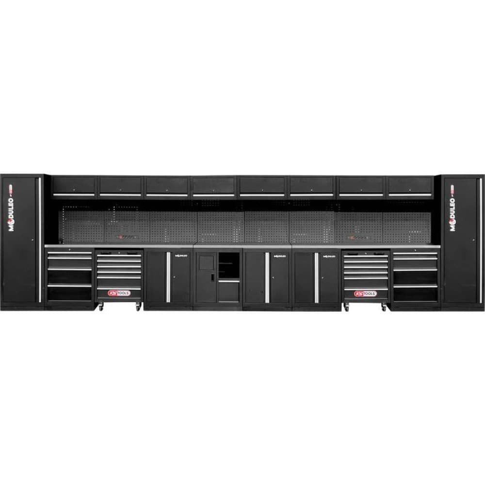KS Tools 866.6250 Werkstatt-Schranksystem (B x H x T) 6640 x 1890 x 500 mm Schwarz/Grau