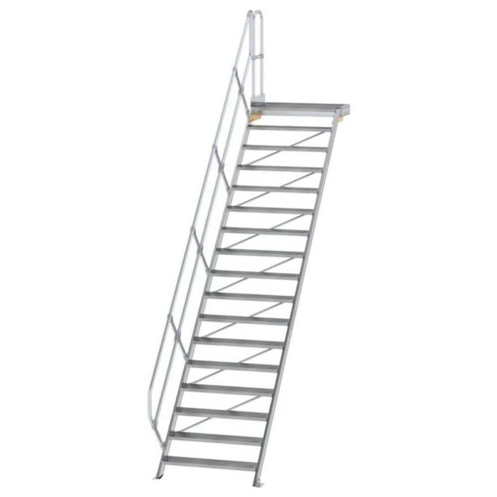 MUNK Günzburger Steigtechnik 600477 Aluminium, Stahl verzinkt Treppe