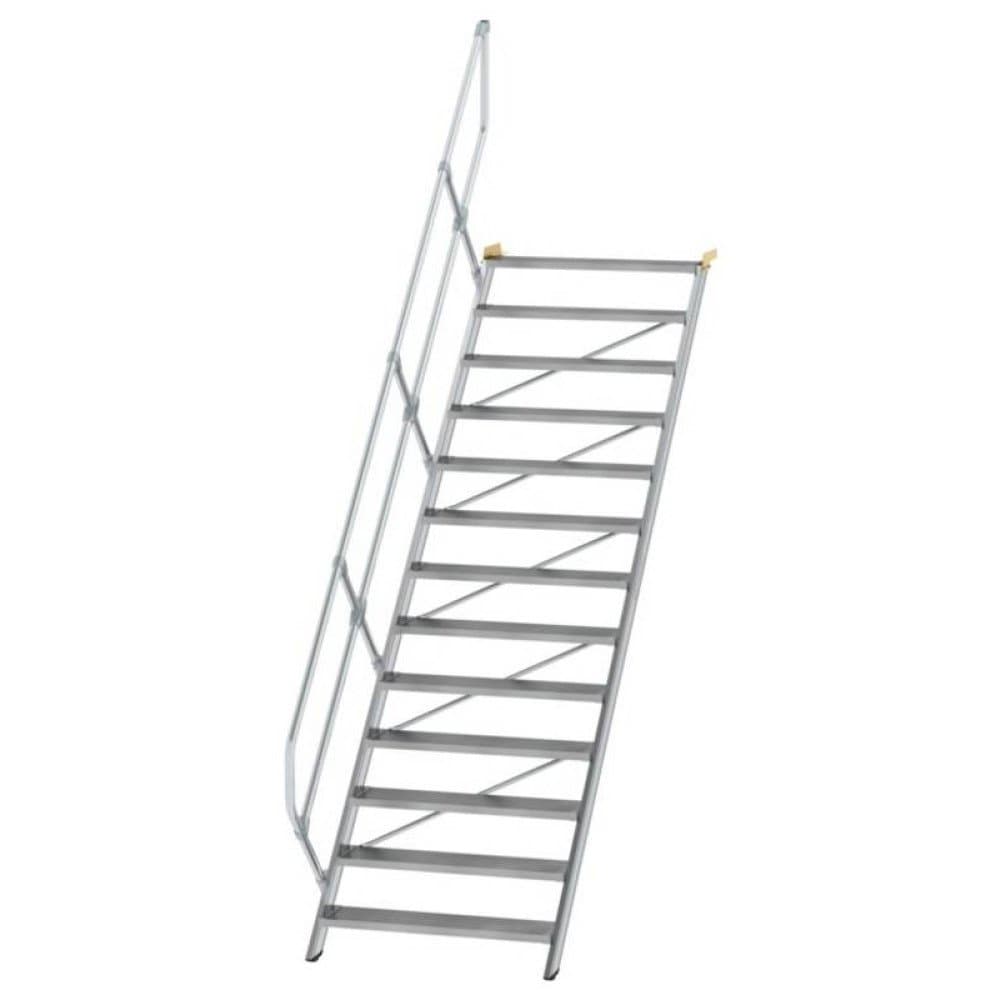 MUNK Günzburger Steigtechnik 600353 Aluminium, Stahl verzinkt Treppe