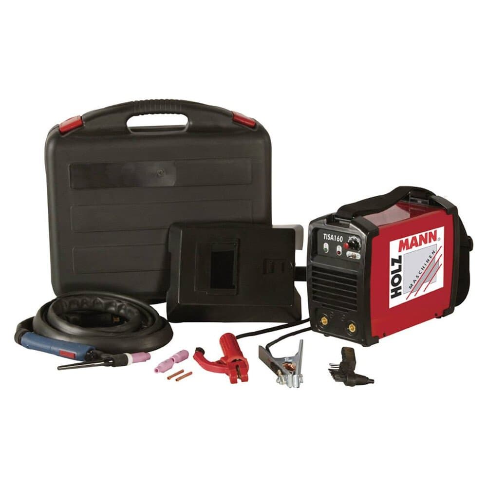 Holzmann Maschinen TISA160 Schweißinverter 10 - 160 A inkl. Zubehör