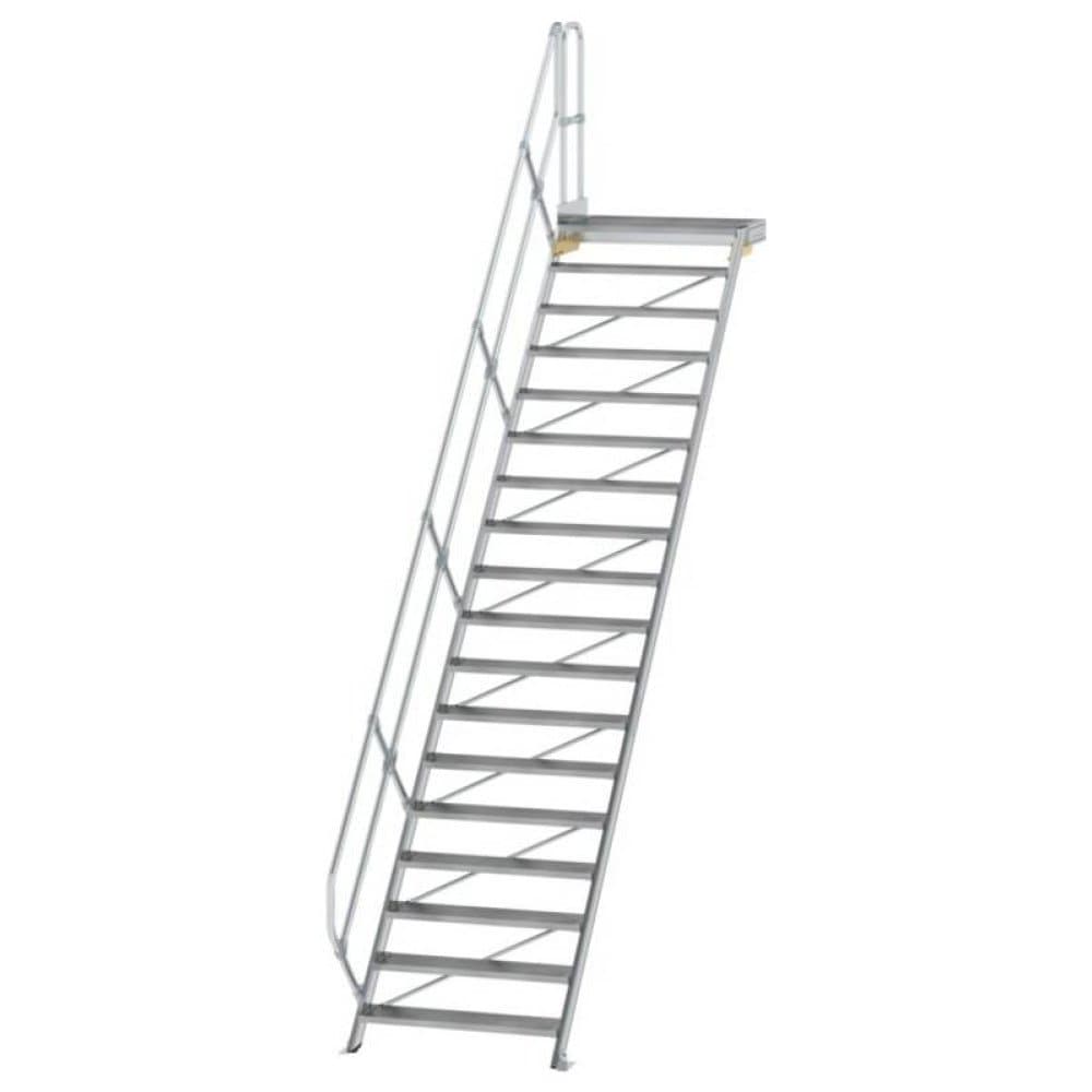 MUNK Günzburger Steigtechnik 600478 Aluminium, Stahl verzinkt Treppe