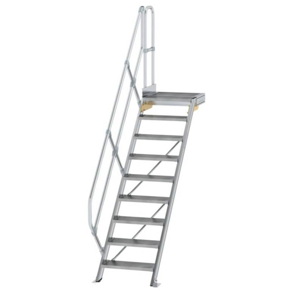 MUNK Günzburger Steigtechnik 600429 Aluminium, Stahl verzinkt Treppe