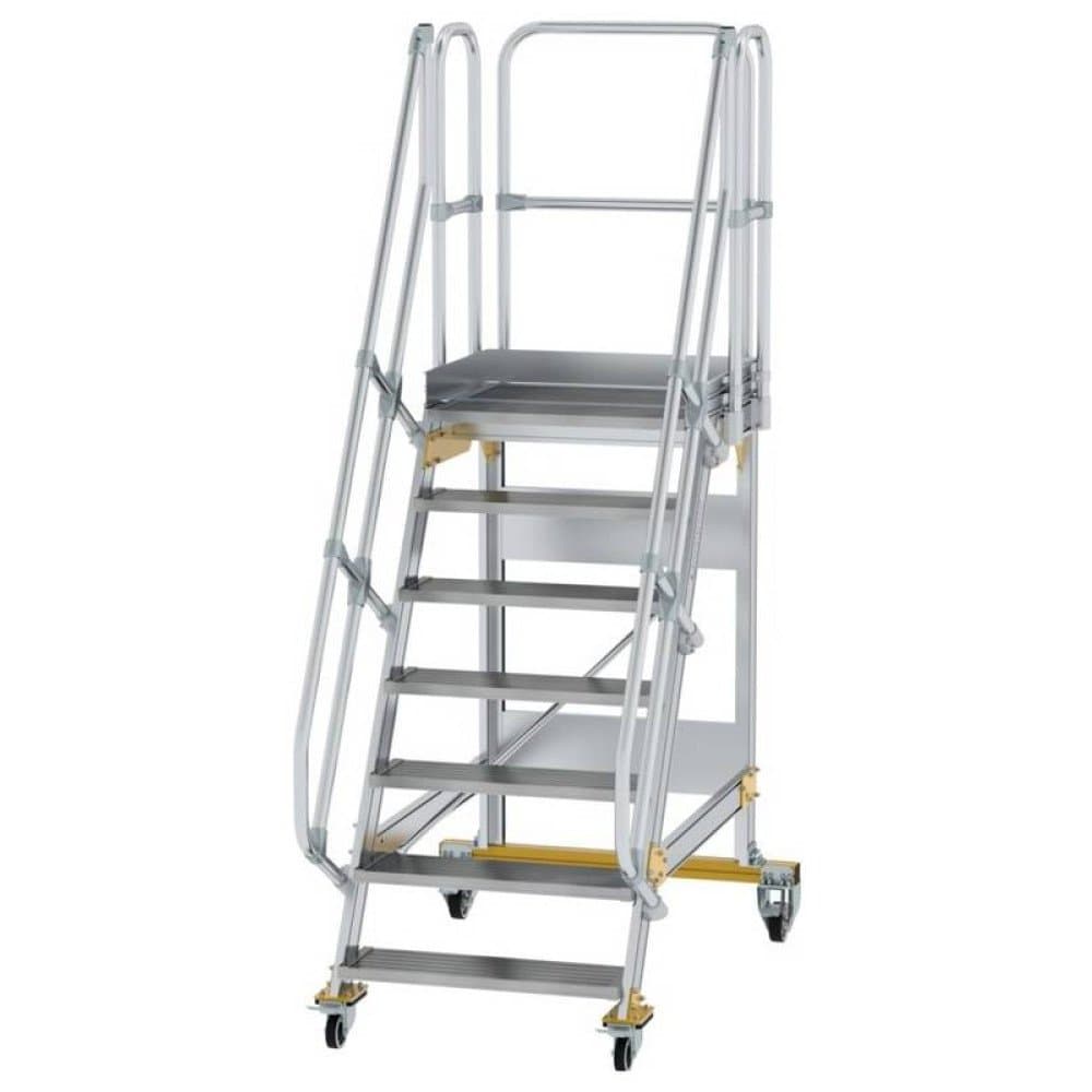 MUNK Günzburger Steigtechnik 600727 Aluminium, Stahl verzinkt Treppe Arbeitshöhe (max.): 1892 cm 75.2 kg