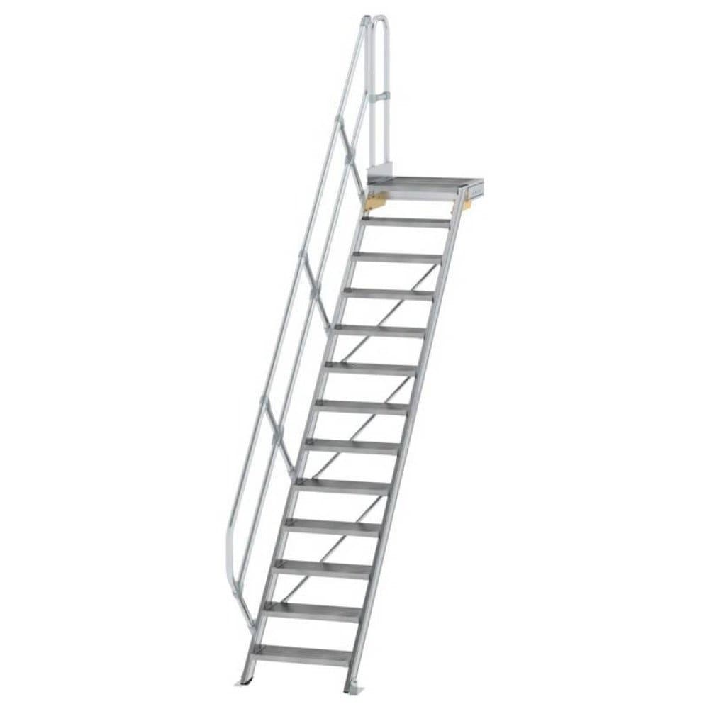 MUNK Günzburger Steigtechnik 600433 Aluminium, Stahl verzinkt Treppe