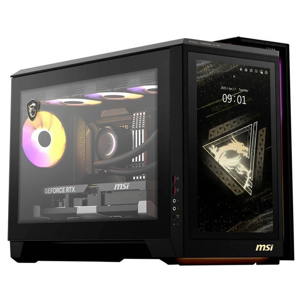 MSI Gaming PC MEG Vision X AI 2NVV7-009AT Intel® Core™ Ultra 9 (Series 2) 265 K 5.5 GHz 32 GB RAM 2 TB SSD Nvidia GeForc