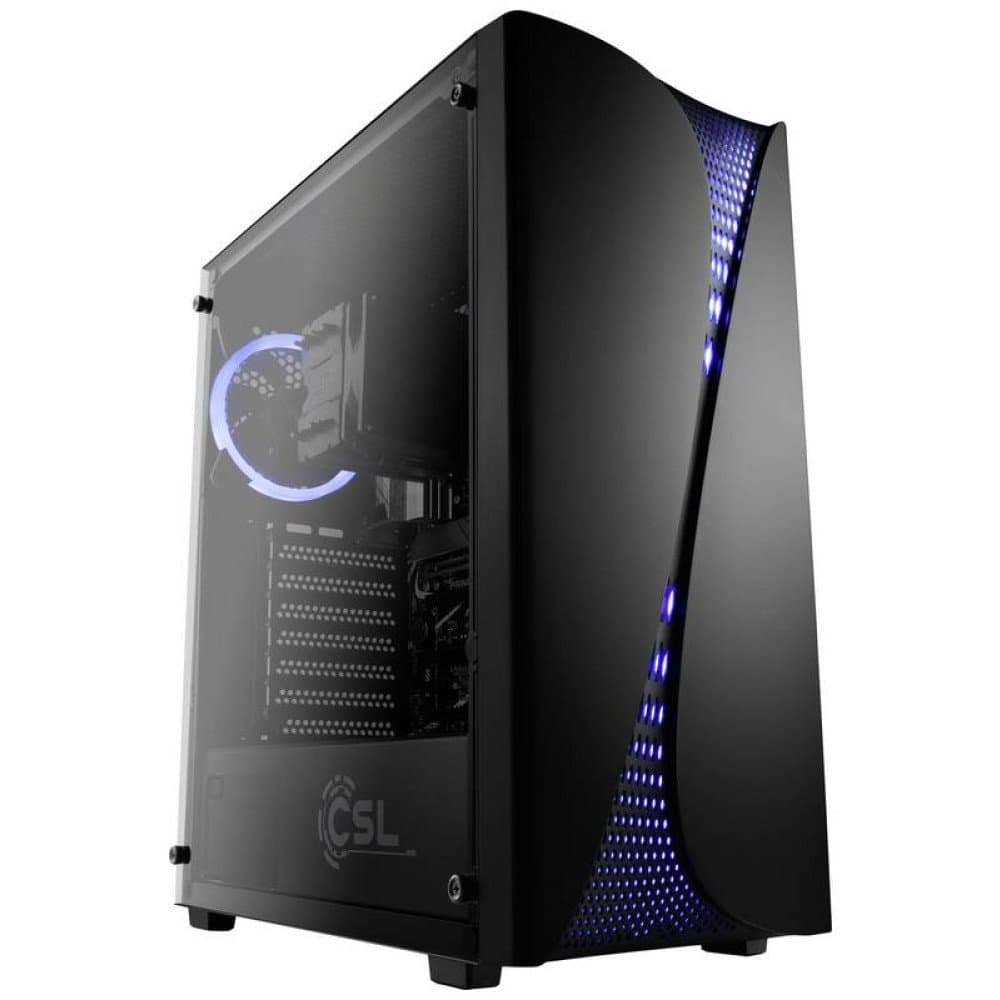Csl Computer Gaming Pc M10850h Amd Ryzen 7 5700g 4.6 Ghz 16 Gb Ram 1000 Gb Ssd Amd 91588