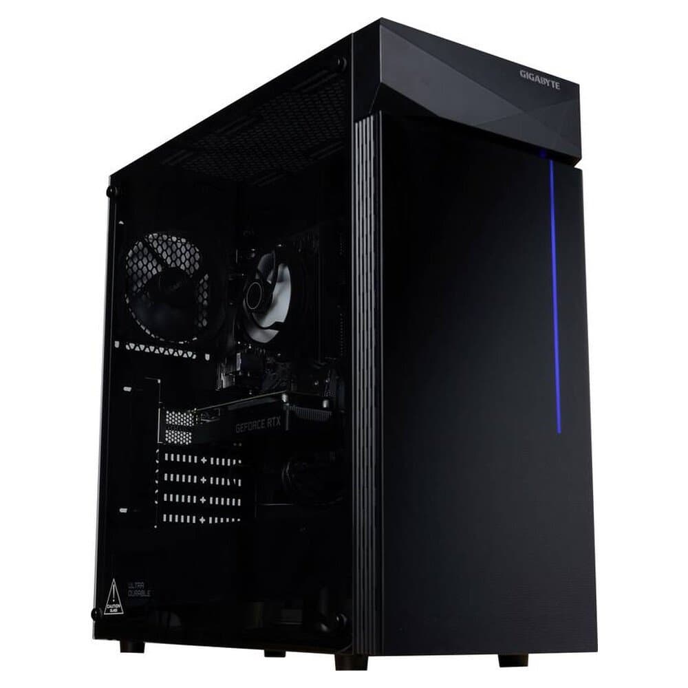Gigabyte Gaming PC Entry CR-GB-0019 AMD Ryzen 5 5600X 4.60 GHz 32 GB RAM 1 TB SSD Nvidia GeForce RTX-3050 6 GB GDDR6 Win