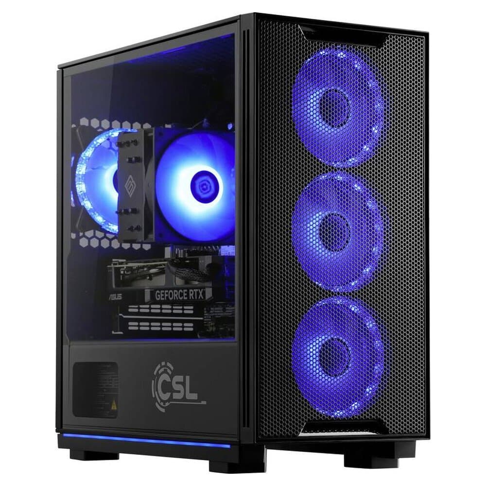 CSL Computer Gaming PC M12160H Intel® Core™ Ultra 7 265KF 5.5 GHz 32 GB RAM 2 TB SSD Nvidia GeForce RTX™ 5060 Ti 16 GB G