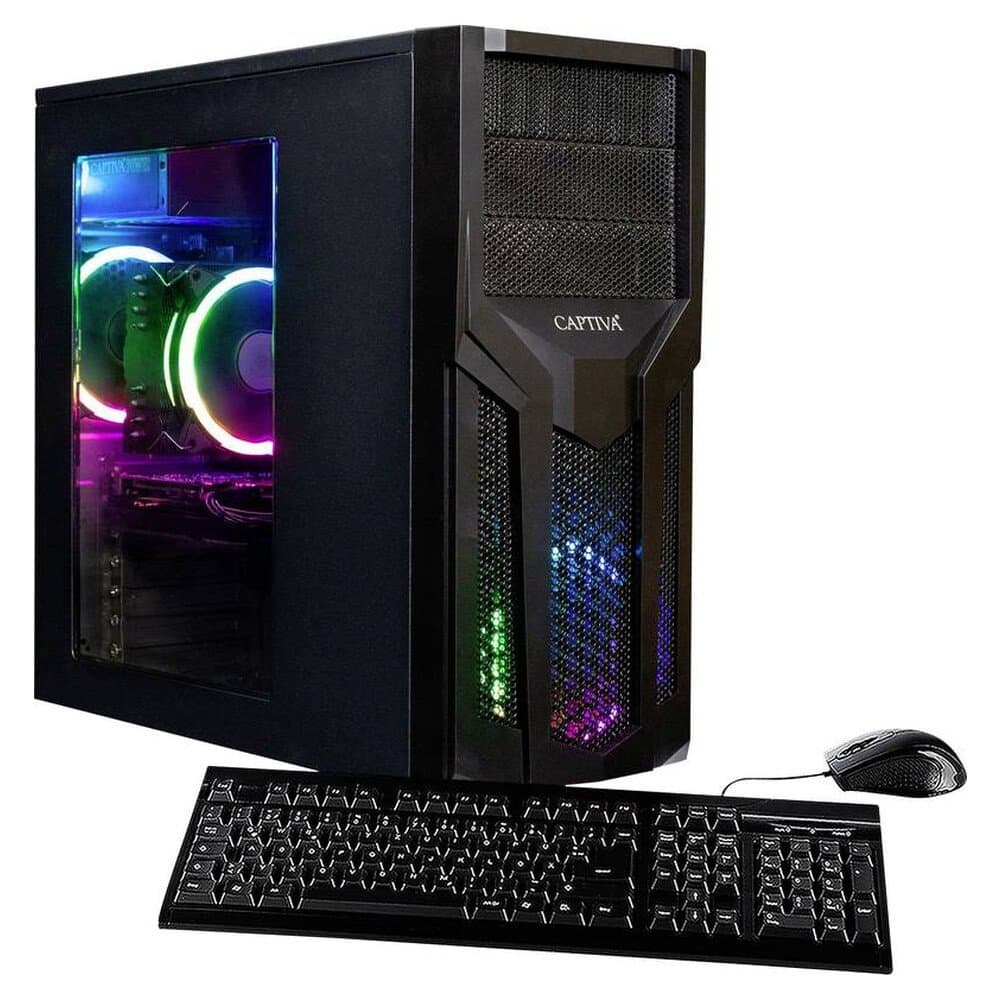 Captiva Gaming PC Power Starter R80-005 AMD Ryzen 5 Ryzen 5 32 GB RAM 1 TB SSD AMD Radeon™ AMD Win 11 Home 80005