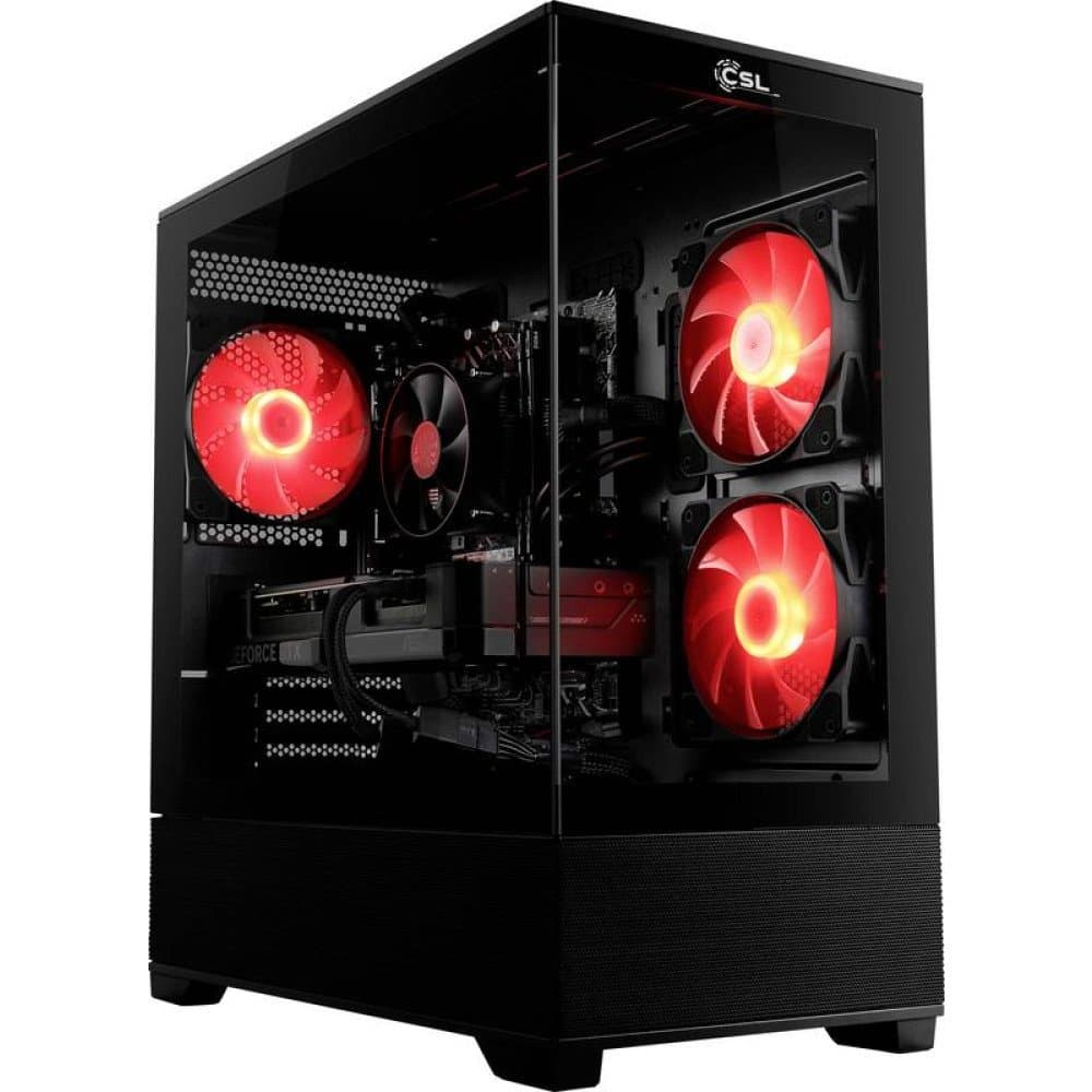 CSL Computer Gaming PC M13010H AMD Ryzen 5 5500 4.2 GHz 32 GB RAM 1000 GB SSD Nvidia GeForce RTX™ 3050 6 GB GDDR6 Win 11