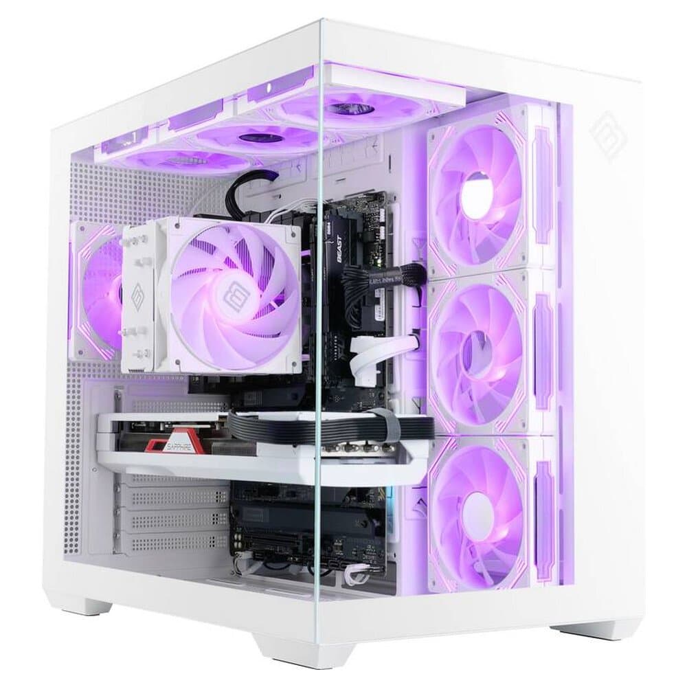 Csl Computer Gaming Pc M12530h Amd Ryzen 7 5700x 4.6 Ghz 32 Gb Ram 1000 Gb Ssd Amd Radeon™ Rx 9070 16 Gb Gddr6 Win 11 Ho