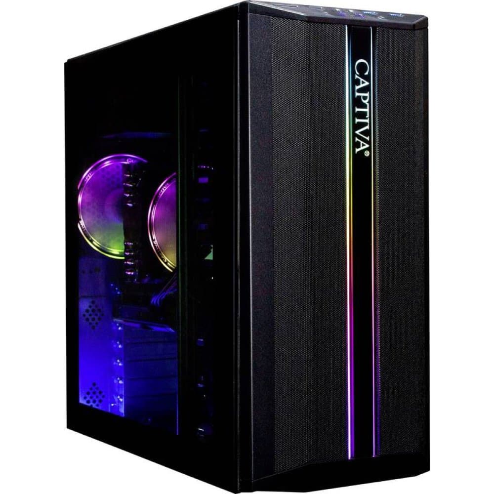 Captiva Gaming PC Captiva PC Advanced Gaming R92-737 (Ryze AMD Ryzen 5 5500 16 GB RAM 1 TB SSD NVIDIA GeForce RTX 5060 T