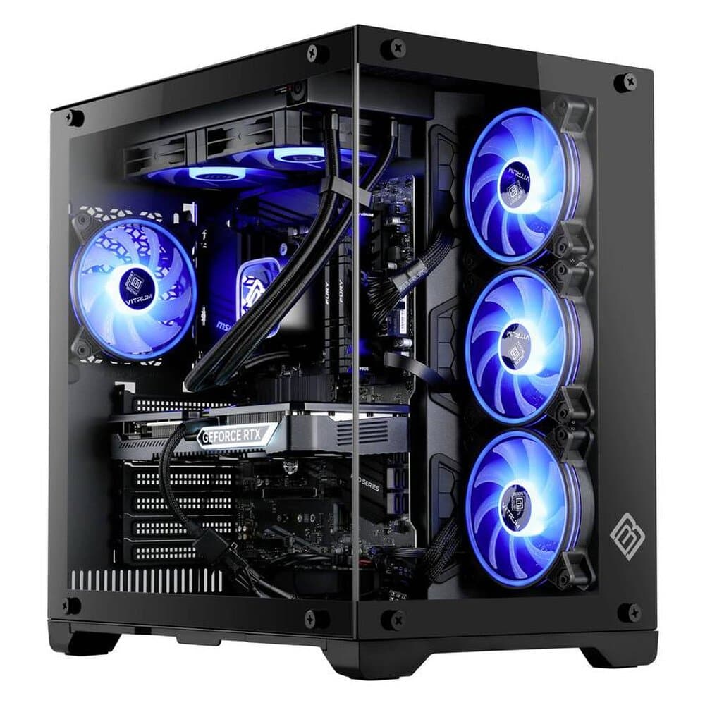 CSL Computer Gaming PC M10510H AMD Ryzen 5 7600X 5.3 GHz 16 GB RAM 1000 GB SSD Nvidia GeForce RTX™ 4060 8 GB GDDR6 89181