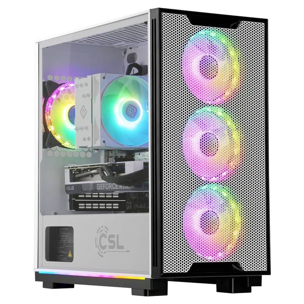 CSL Computer Gaming PC M12400H Intel® Core™ Ultra 5 225F 4.9 GHz 32 GB RAM 1000 GB SSD Nvidia GeForce RTX™ 5070 12 GB GD