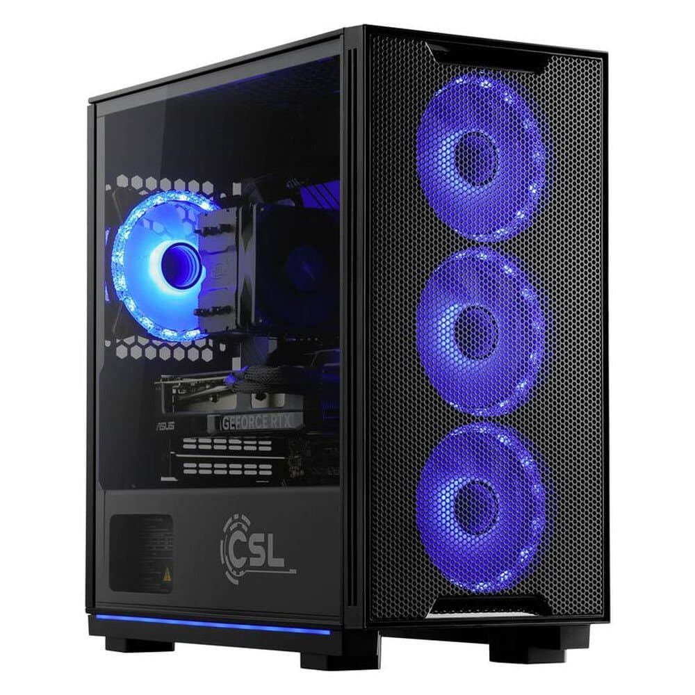 CSL Computer Gaming PC M10040 Intel® Core™ i5 13400F 4.6 GHz 16 GB RAM 1000 GB SSD Nvidia GeForce RTX™ 4060 Ti 8 GB GDDR