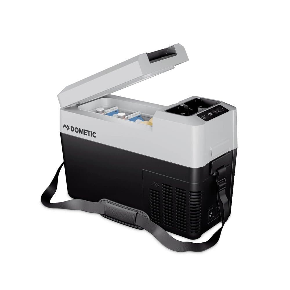 Dometic Group CFF 12 Kühlbox EEK: B (A - G) Kompressor 12 V/DC, 230 V/AC Dark-Grey 13 l +10 °C bis -16 °C