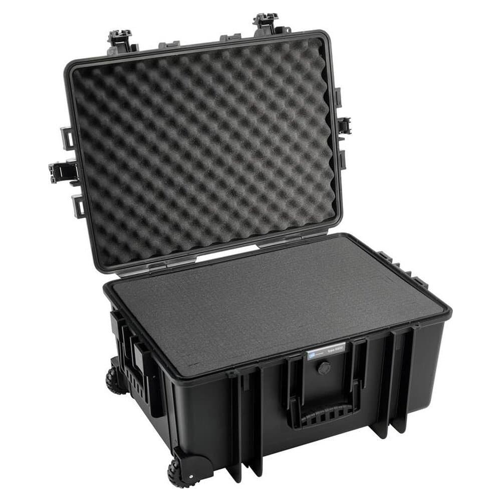 B & W International Outdoor Koffer outdoor.cases Typ 6800 70.9 l (B x H x T) 660 x 490 x 335 mm Schwarz 6800/B/SI