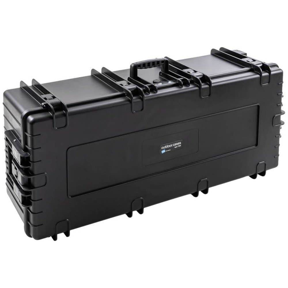 B & W International Outdoor Koffer 145 l (B x H x T) 1150 x 330 x 500 mm Schwarz 7300/B