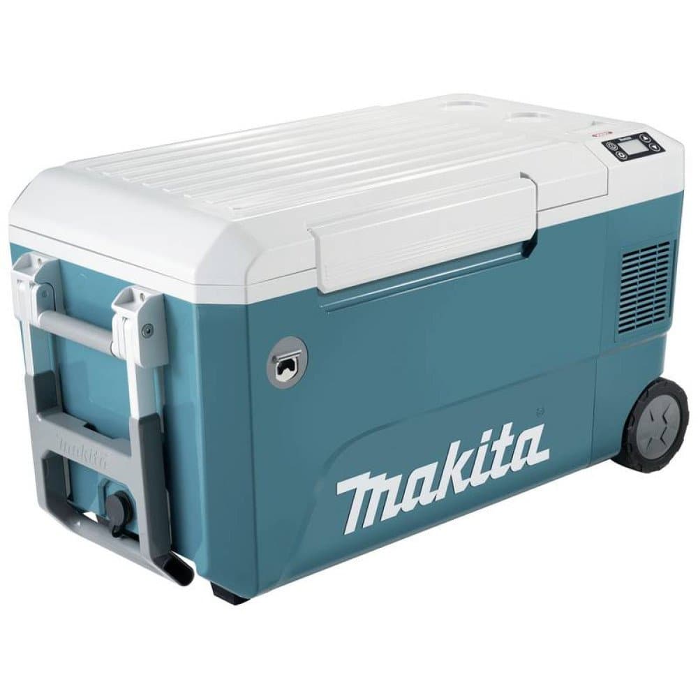 Makita CW002GZ01 Akku-Kühlbox & Heizbox 12 V/DC, 18 V/DC, 40 V/DC, 240 V/AC Türkis, Weiß 50 l -18 °C
