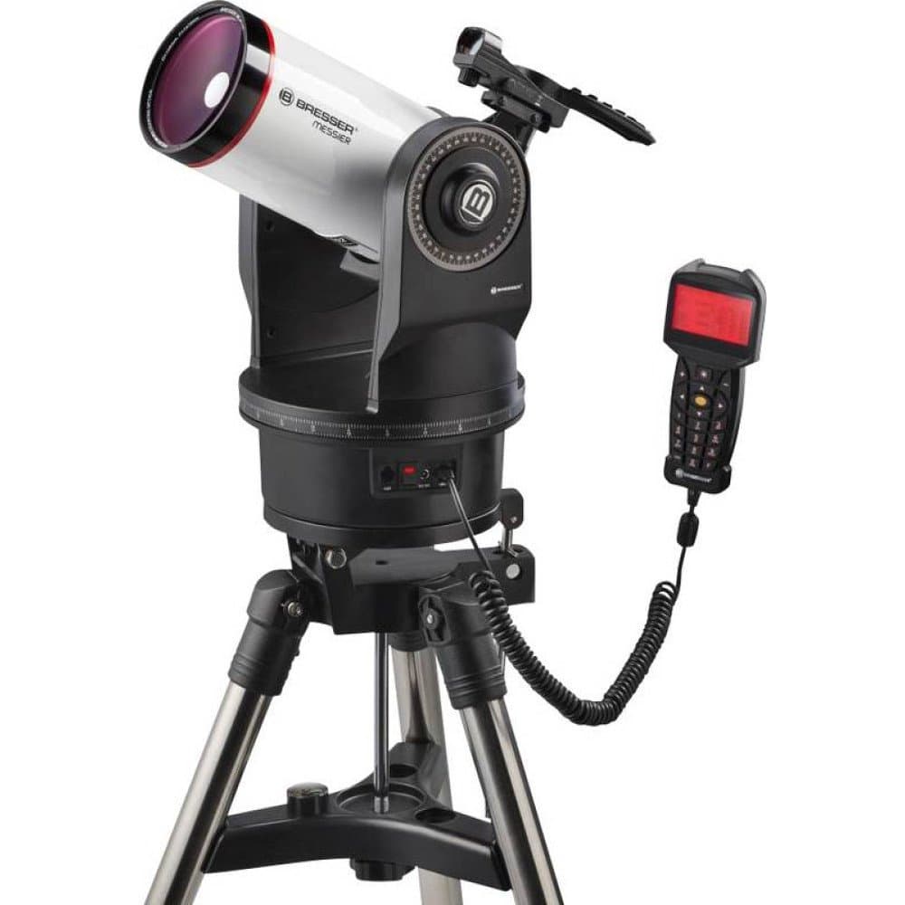 Bresser Optik Messier MCX-102 GoTo AZ/EQ Spiegel-Teleskop Maksutov-Cassegrain Katadoptrisch Vergrößerung 36 bis 204 x