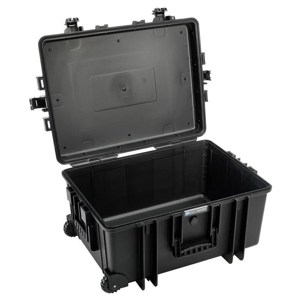 B & W International Outdoor Koffer Aktentasche 70.9 l (B x H x T) 660 x 410 x 335 mm Schwarz 6800/B