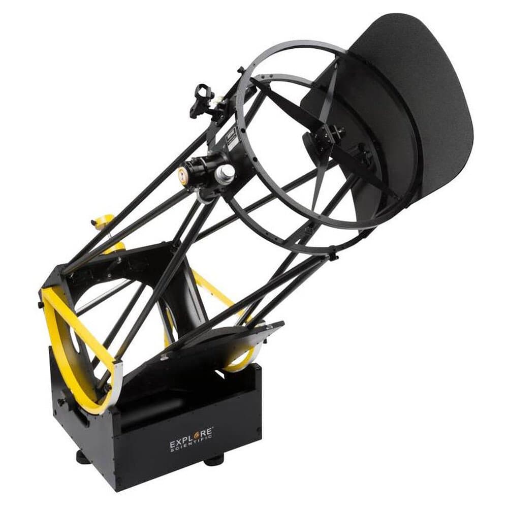Explore Scientific Ultra Light Dobson 406 mm Spiegel-Teleskop Azimutal Dobson Vergrößerung 40 bis 800 x