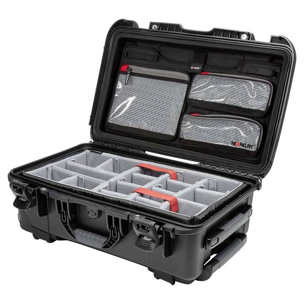 NANUK Transportkoffer Mod. 935 (B x H x T) 521 x 191 x 287 mm Schwarz 935S-060BK-0A0