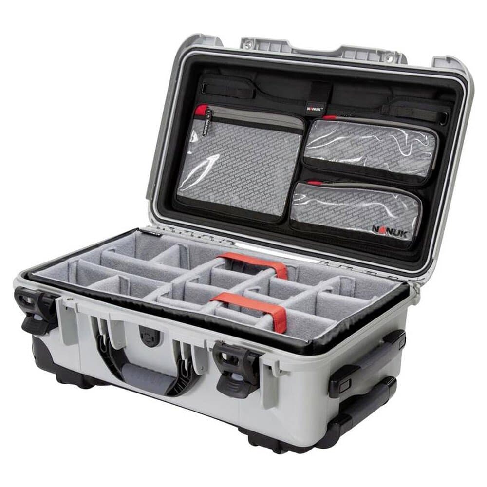 NANUK Transportkoffer Mod. 935 (B x H x T) 521 x 191 x 287 mm Silber 935S-060SV-0A0