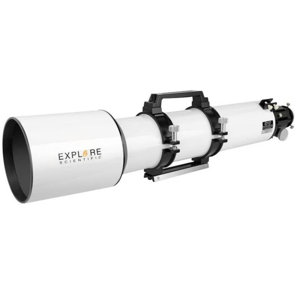 Explore Scientific ED APO 127mm f/7,5 Alu FCD-100 Alu HEX Linsen-Teleskop Achromatisch Vergrößerung 25 bis 260 x