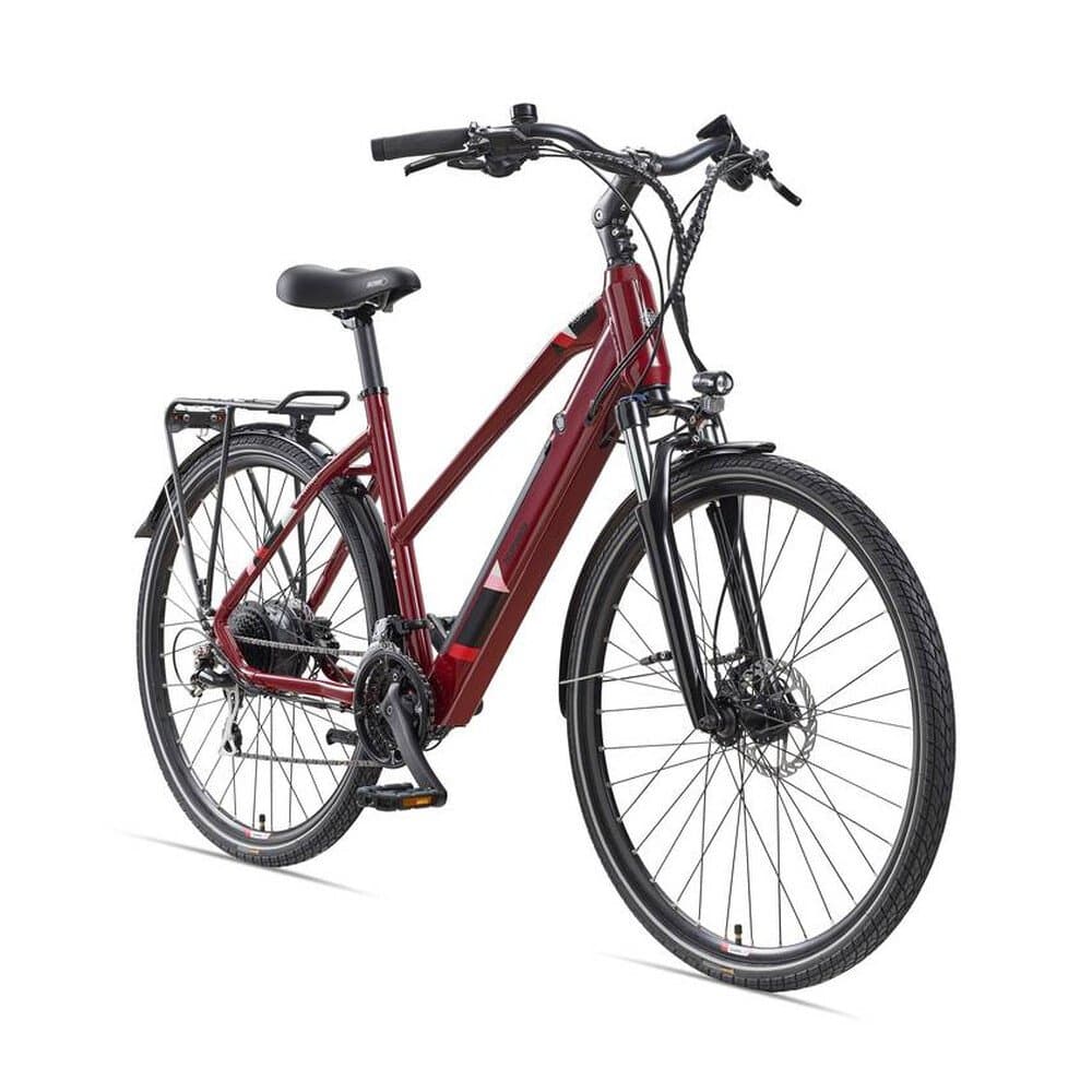 Telefunken Trekking E-Bike | Elektrofahrrad 28 Zoll | 24-Gang Kettenschaltung | Heckmotor 250W | 417,6Wh Akku | Pedelec