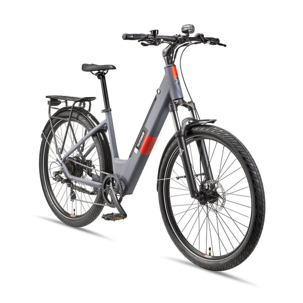Telefunken City SUV E-Bike | Elektrofahrrad 27,5 Zoll | Heckmotor| 7-Gang Kettenschaltung | 468 Wh Akku | Pedelec