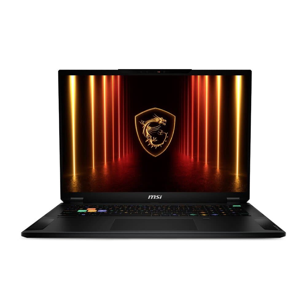 MSI Gaming Notebook 45.7 cm (18 Zoll) UHD+ 275HX 64 GB RAM 2 TB SSD Deutsch, QWERTZ Intel Intel-Grafik NVIDIA GeForce RT